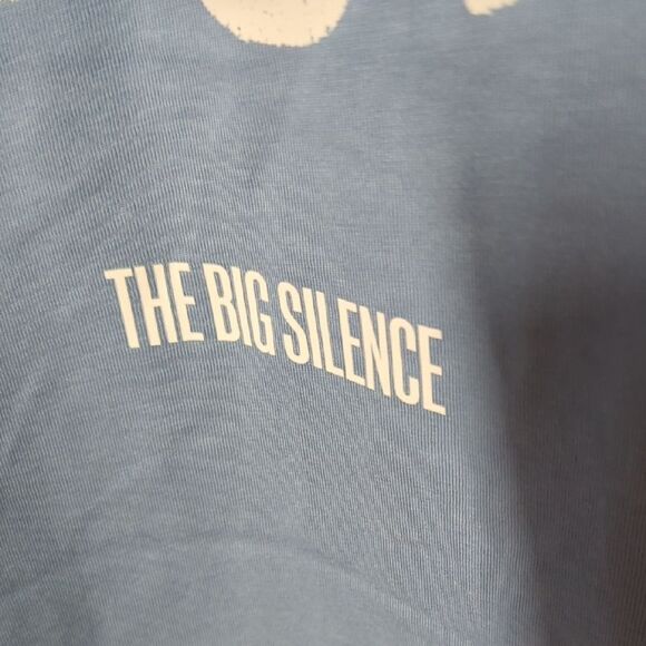 The Big Silence Blue Short Sleeve Tee - Picture 3 of 6